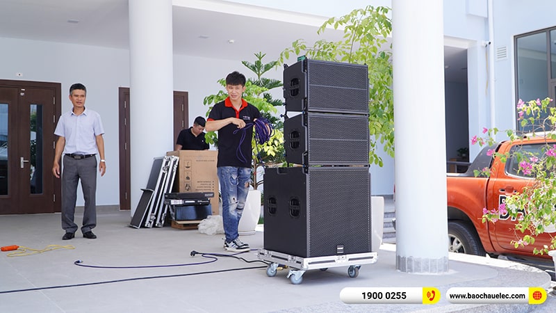 Lắp đặt dàn Line Array trị giá hơn 80 triệu cho Trường TH Times School tại Hà Nội (Temeisheng LT-15, Yamaha MG12XU, UGX12, BKSound M8) 