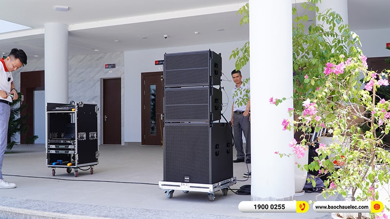 Lắp đặt dàn Line Array trị giá hơn 80 triệu cho Trường TH Times School tại Hà Nội (Temeisheng LT-15, Yamaha MG12XU, UGX12, BKSound M8) 