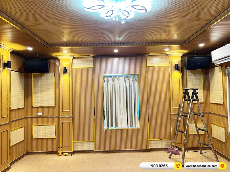 Lắp đặt dàn âm thanh trị giá hơn 90 triệu cho anh Trường tại Hà Nội (AT1000II, VM620A, BPR-5600, TS315S, BJ-U550, AVC-X3700H,…) 
