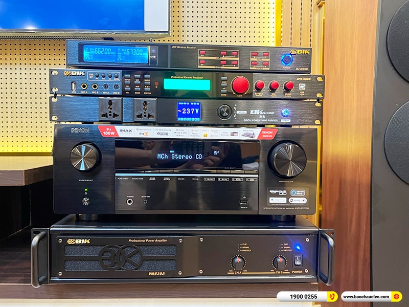 Lắp đặt dàn âm thanh trị giá hơn 90 triệu cho anh Trường tại Hà Nội (AT1000II, VM620A, BPR-5600, TS315S, BJ-U550, AVC-X3700H,…) 