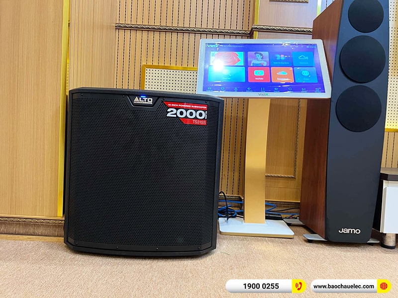 Lắp đặt dàn âm thanh trị giá hơn 90 triệu cho anh Trường tại Hà Nội (AT1000II, VM620A, BPR-5600, TS315S, BJ-U550, AVC-X3700H,…) 