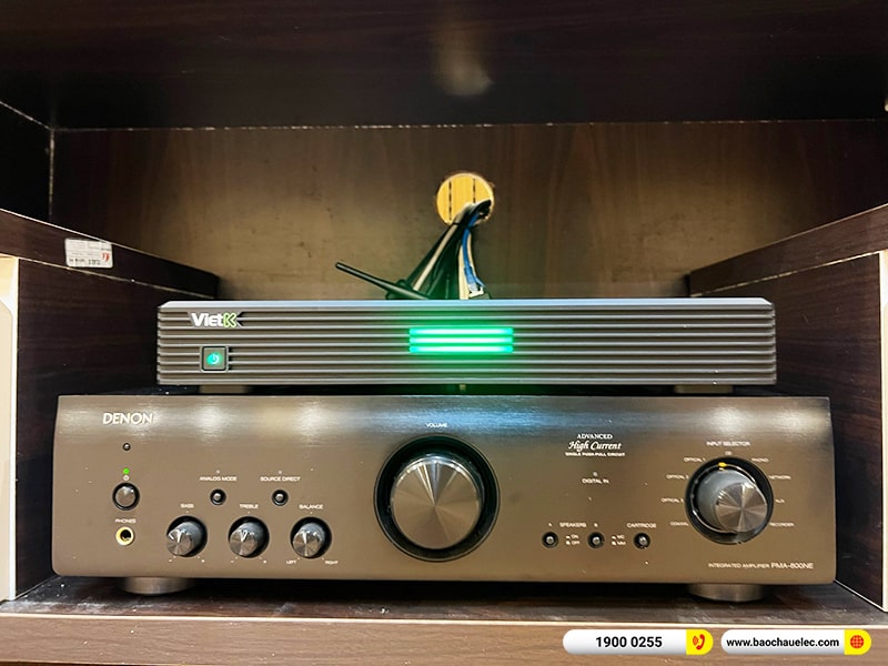 Lắp đặt dàn âm thanh trị giá hơn 90 triệu cho anh Trường tại Hà Nội (AT1000II, VM620A, BPR-5600, TS315S, BJ-U550, AVC-X3700H,…) 