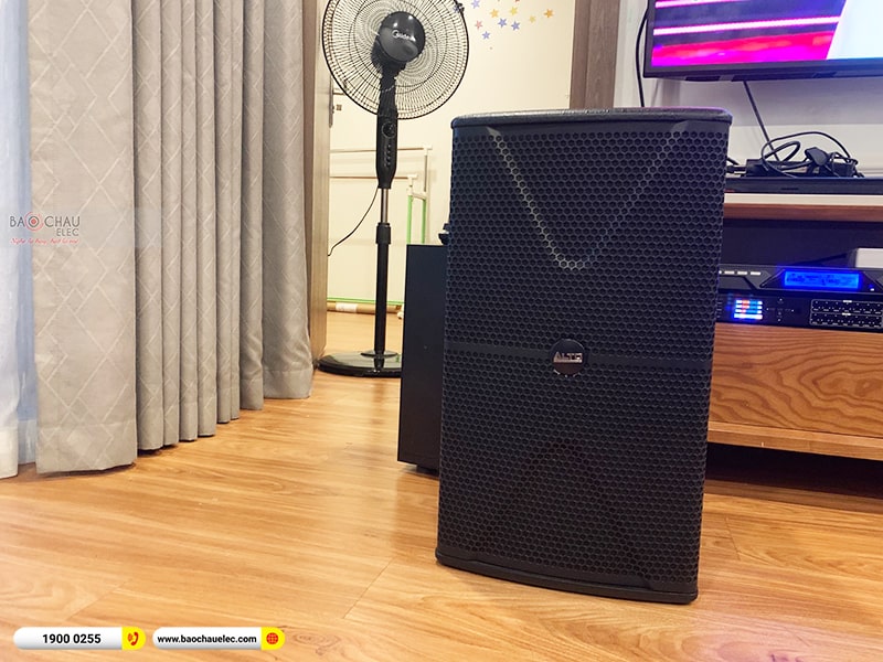 Lắp đặt dàn karaoke trị giá hơn 20 triệu cho anh Huyền tại Hà Nội (Alto AT1000II, APP-MZ46, BKSound DSP-9000 Plus, U900 Plus X) 