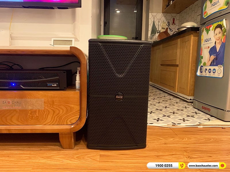 Lắp đặt dàn karaoke trị giá hơn 20 triệu cho anh Huyền tại Hà Nội (Alto AT1000II, APP-MZ46, BKSound DSP-9000 Plus, U900 Plus X) 