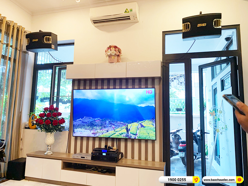 Lắp đặt dàn karaoke BMB hơn 80tr cho anh Lượng tại Hà Nội (BMB 900SE, BMB DAD 950, KSP-50, SB-1000, WB-5000) 