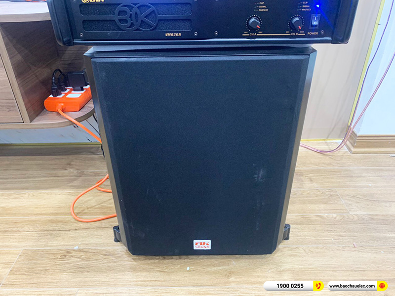 Lắp đặt dàn karaoke trị giá hơn 30 triệu cho anh Trung tại Hà Nội (BMB 880SE, VM620A, X5 Plus, SW612B, U900 Plus X) 
