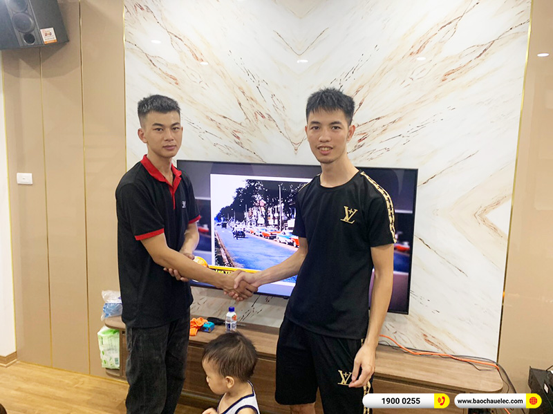Lắp đặt dàn karaoke trị giá hơn 30 triệu cho anh Trung tại Hà Nội (BMB 880SE, VM620A, X5 Plus, SW612B, U900 Plus X) 