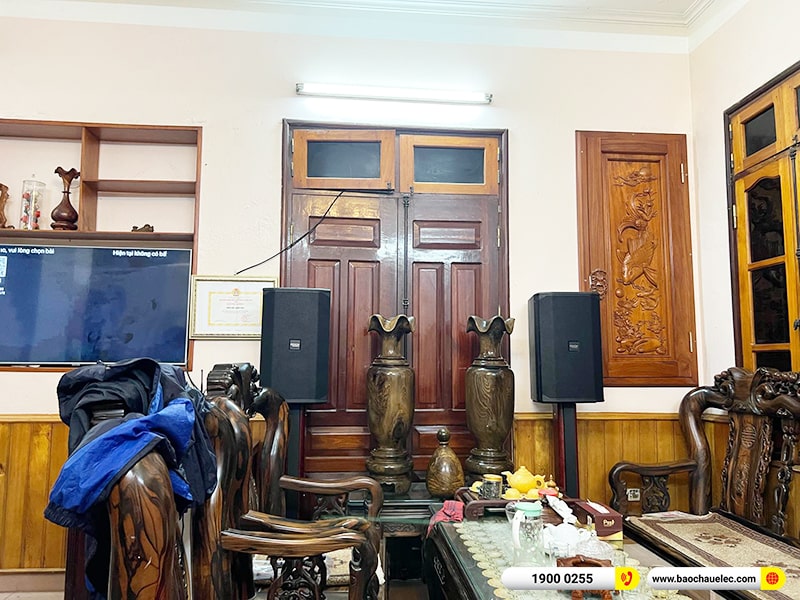 Lắp đặt dàn karaoke trị giá hơn 90 triệu cho chú Đào tại Hà Nội (Denon DN-712, VM840A, KX180A, BJ-W66 Plus, JBL VM300,…) 