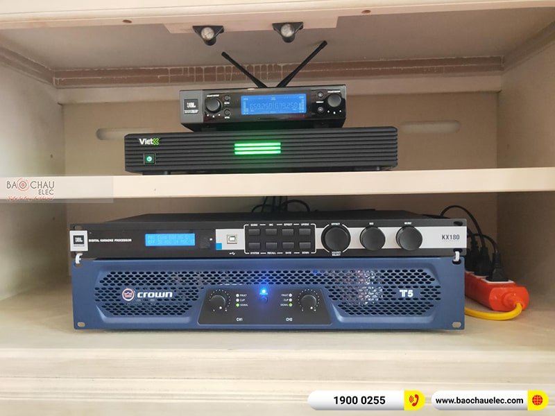 Lắp đặt dàn karaoke gia đình anh Long tại Hà Nội