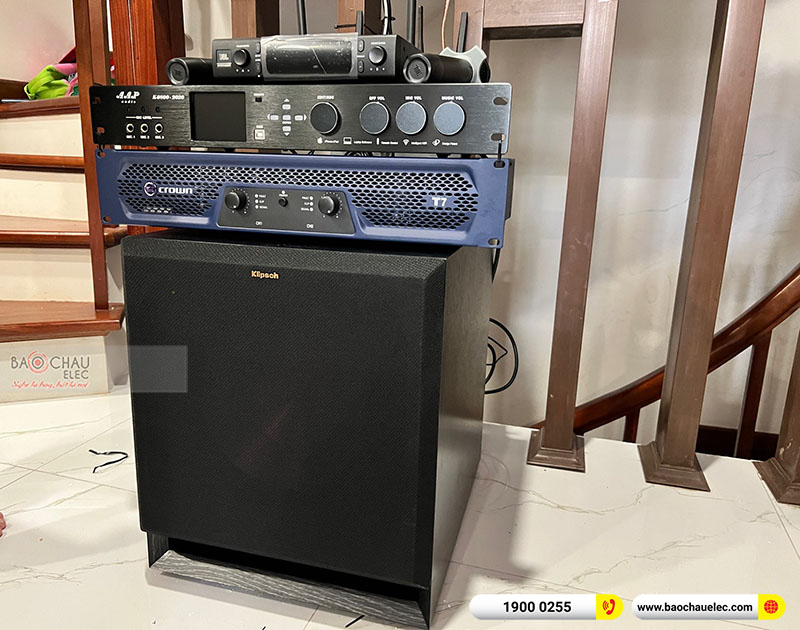 Lắp đăt dàn karaoke gia đình anh Quyết tại Hà Nội