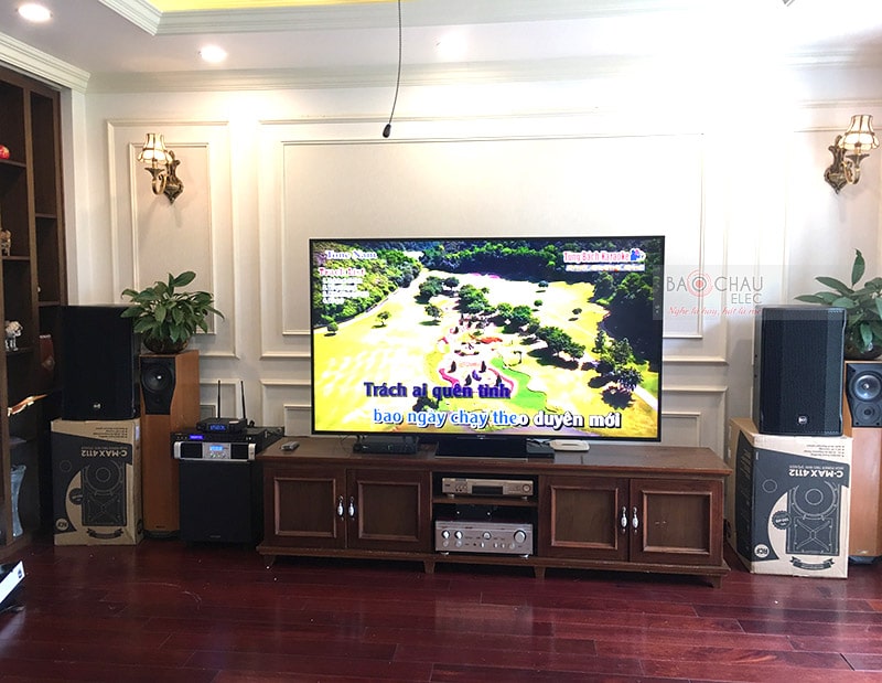 Dàn karaoke cao cấp của gia đình anh Sơn h5