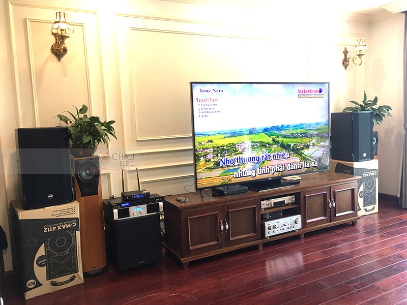 Dàn karaoke cao cấp của gia đình anh Sơn h6
