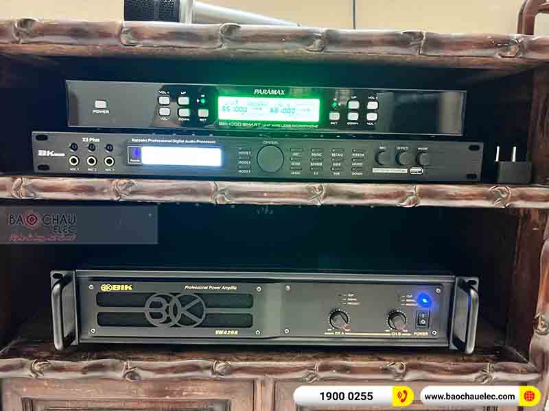 Lắp đặt dàn karaoke gia đình chị Lan tại Hà Nội