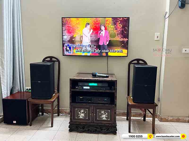 D&agrave;n karaoke gia đ&igrave;nh chị Lan tại H&agrave; Nội