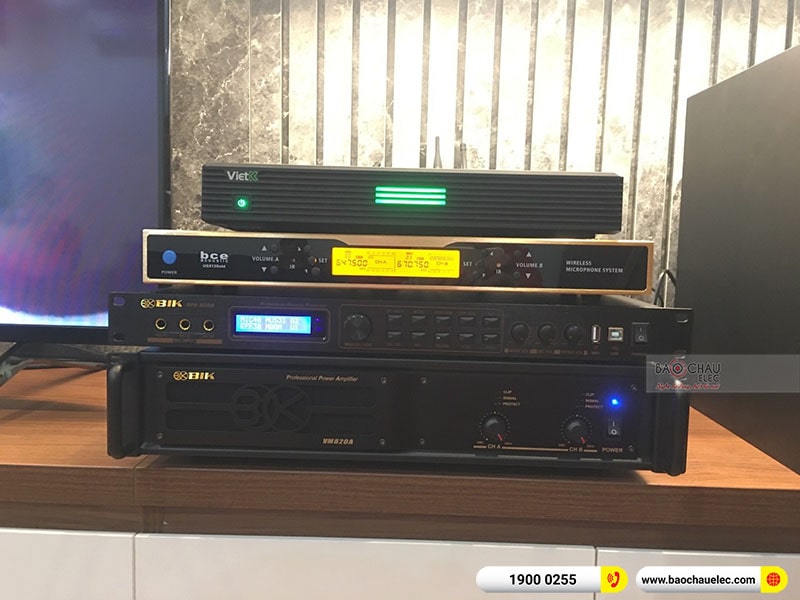 Lắp đặt dàn karaoke chị Tâm tại Hà Nội