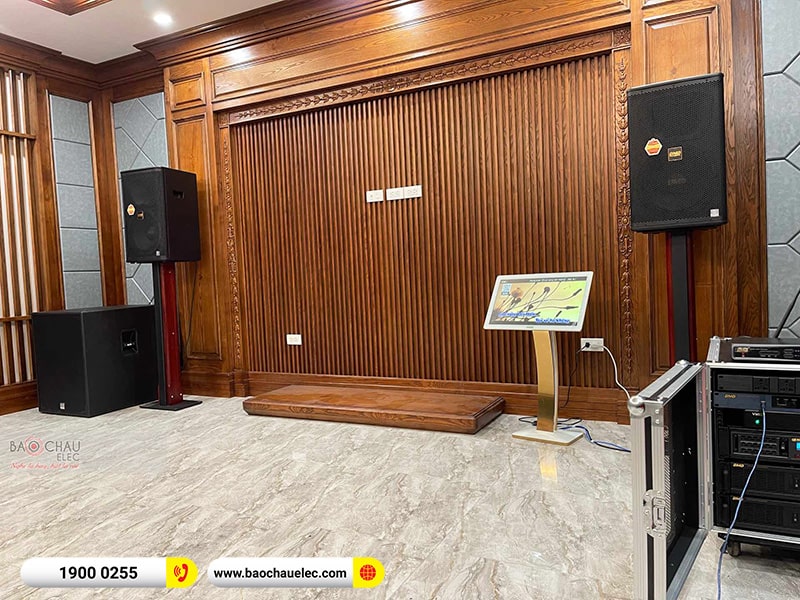 Lắp đặt dàn karaoke gia đình chú Dũng