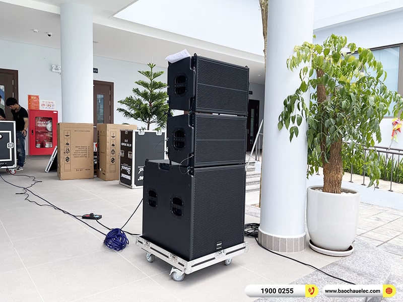 Lắp đặt dàn Line Array trị giá hơn 80 triệu cho Trường THCS Times School tại Hà Nội (Temeisheng LT-15, Yamaha MG12XU, UGX12, BKSound M8)