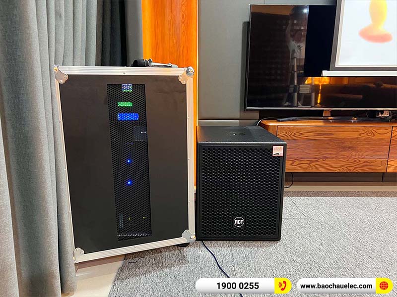 Lắp đặt phòng karaoke, nghe nhạc, xem phim hơn 340tr cho chú Nghiệp tại Hà Nội (CMAX 4112, IPS 2.5K, VM420A, FP14000, K9900II Luxury,…)