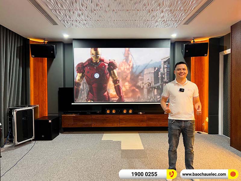 Lắp đặt ph&ograve;ng karaoke, nghe nhạc, xem phim hơn 340tr cho ch&uacute; Nghiệp tại H&agrave; Nội (CMAX 4112, IPS 2.5K, VM420A, FP14000, K9900II Luxury,&hellip;) 