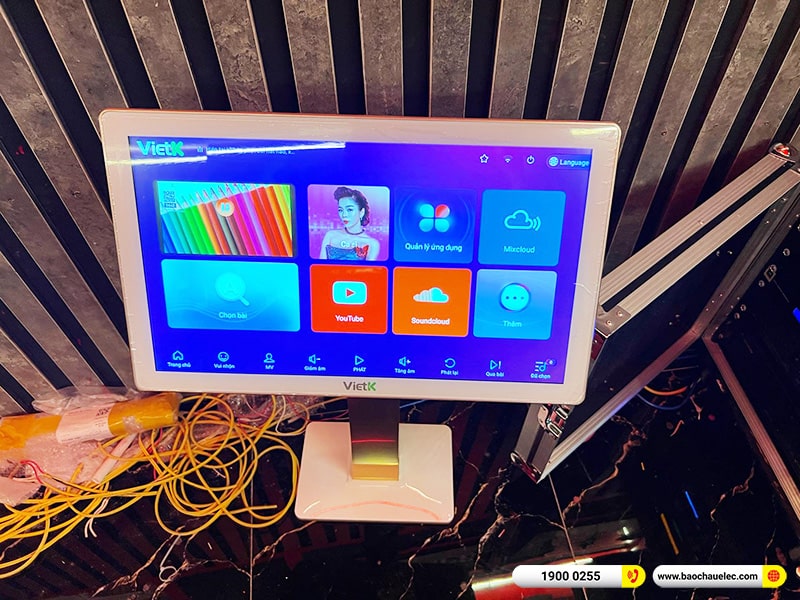 Lắp đặt phòng karaoke VIP gần 90tr cho anh Tuấn Anh tại Hà Nội (BJ-S968, DP6120 Max, VM840A, BPA-8200, KX180A, Sub18+,…) 