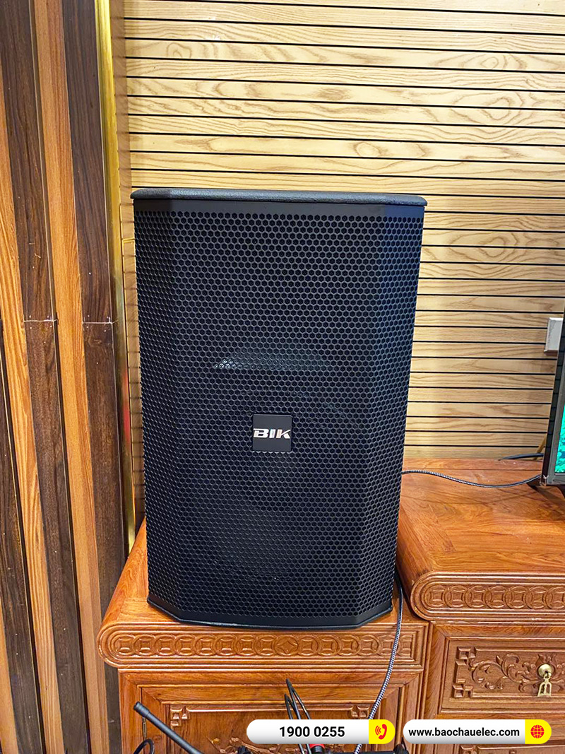 Lắp đặt dàn karaoke trị giá gần 40 triệu cho anh Bằng tại Hà Nội (BIK BSP 412II, BPA-6200, BPR-5600, BIK BJ-U500) 