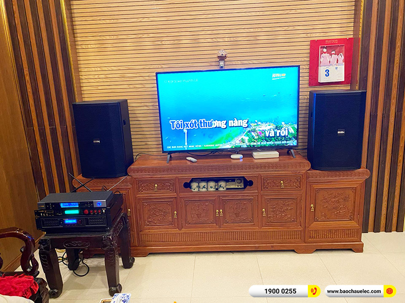 Lắp đặt dàn karaoke trị giá gần 40 triệu cho anh Bằng tại Hà Nội (BIK BSP 412II, BPA-6200, BPR-5600, BIK BJ-U500) 