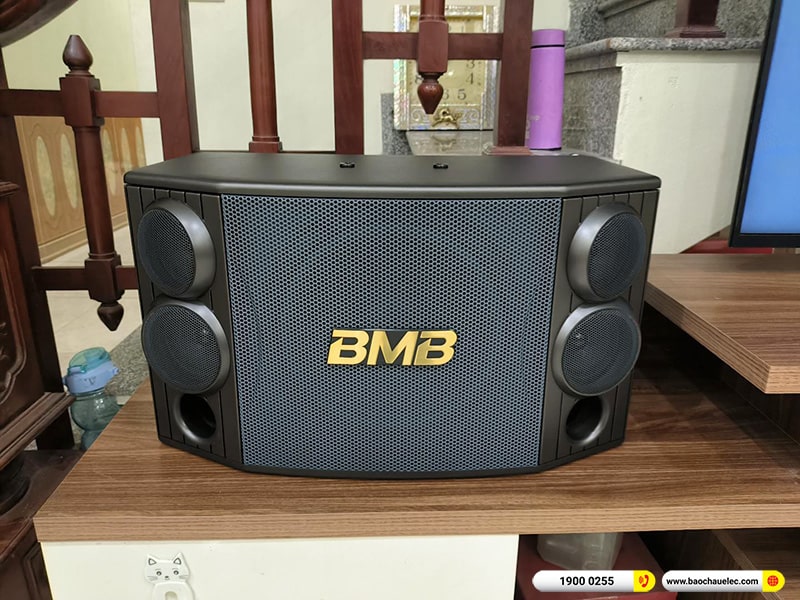 Lắp đặt dàn karaoke trị giá gần 40 triệu cho anh Duy tại Hà Nội (BMB CSD 880SE, VM620A, BPR-5600, SW512B, BIK BJ-U500) 
