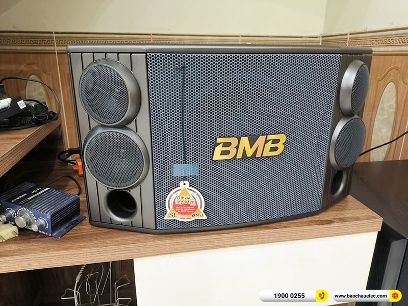 Lắp đặt dàn karaoke trị giá gần 40 triệu cho anh Duy tại Hà Nội (BMB CSD 880SE, VM620A, BPR-5600, SW512B, BIK BJ-U500) 