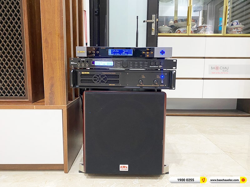 Lắp đặt dàn karaoke trị giá gần 30 triệu cho anh Hinh tại Bắc Ninh (BIK BS-998X, VM420A, X5 Plus, SW512C, BJ-U500)