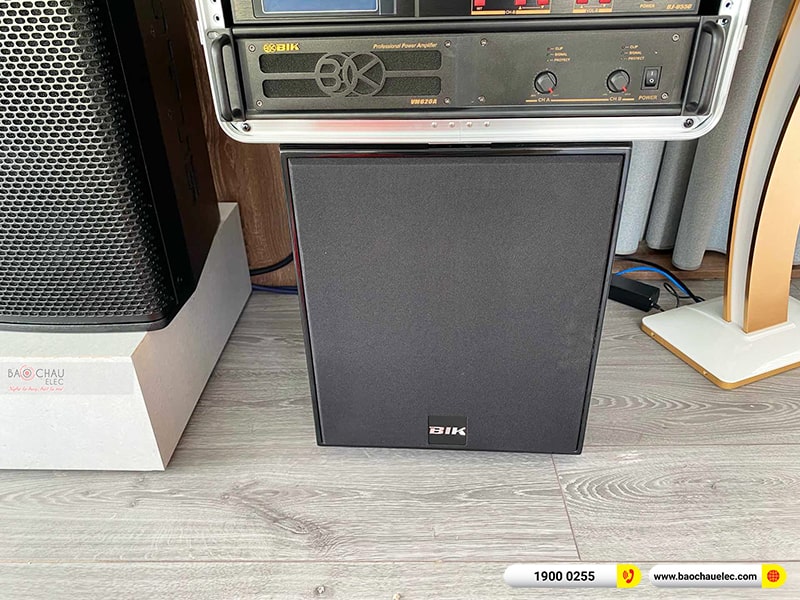 Lắp đặt dàn karaoke trị giá hơn 60 triệu cho anh Quân tại Hà Nội (Domus DP6120 Max, VM620A, BPR-8500, BJ-W25A, 4K Plus 4TB, Màn 22inch, BJ-U550,…)