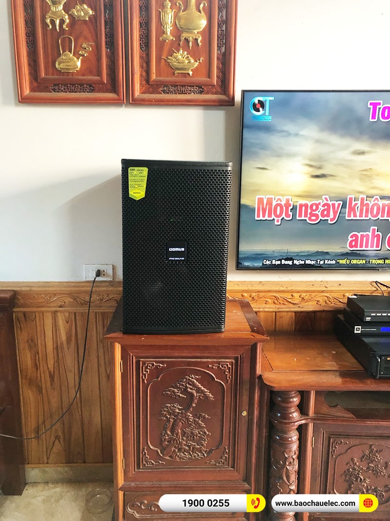 Dàn karaoke gia đình anh Thanh