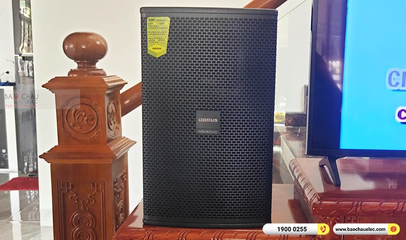 Lắp đặt dàn karaoke trị giá gần 40 triệu cho anh Tùng tại Hà Nội (Domus DP6120 Max, VM620A, KX180A, SW512-C, U900 Plus X) 