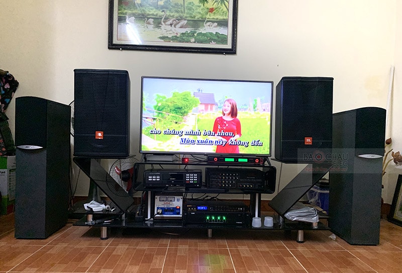 Dàn karaoke JBL gia đình anh Thiều ở Mê Linh h4