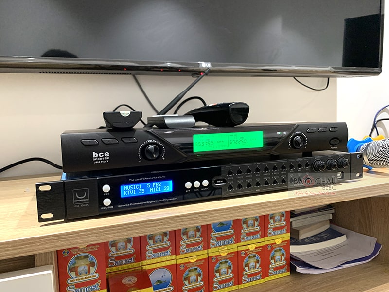 Dàn karaoke gia đình anh Lâm ở Vinhome Gardenia h2