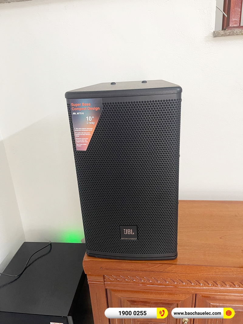 Lắp đặt d&agrave;n karaoke JBL 32tr cho anh Đức tại Hải Dương (JBL MTS10, BKSound DP3600 New, SW512B, U900 Plus X)