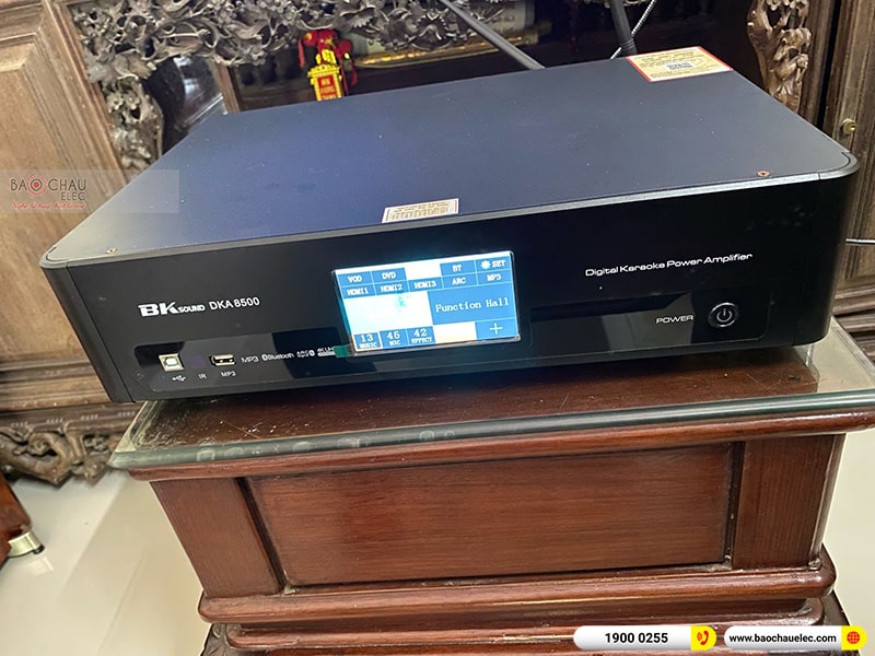 Lắp đặt dàn karaoke trị giá hơn 30 triệu cho anh Tuấn tại Hà Nội 