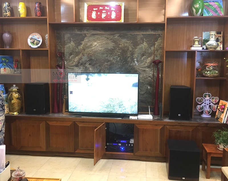 Dàn karaoke cao cấp gia đình chị Mỹ h5