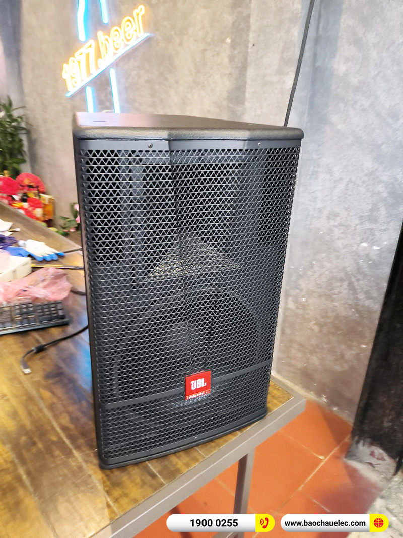 Lắp đặt dàn âm thanh Nhà hàng 1977 Beer tại Hà Nội (JBL CV1270, AAP TD10004, JBL KX180A, JBL KP6018S) 