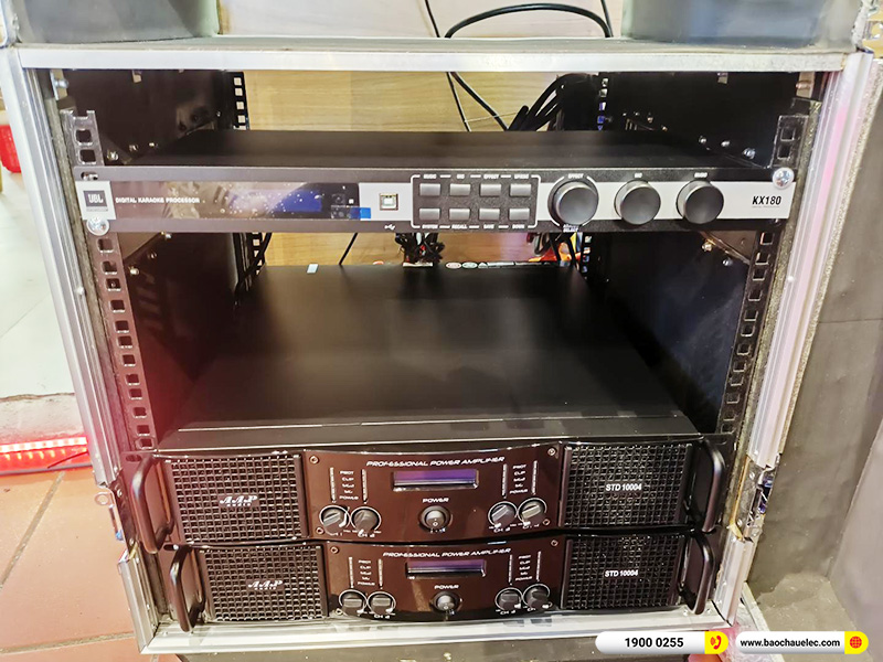 Lắp đặt dàn âm thanh Nhà hàng 1977 Beer tại Hà Nội (JBL CV1270, AAP TD10004, JBL KX180A, JBL KP6018S) 