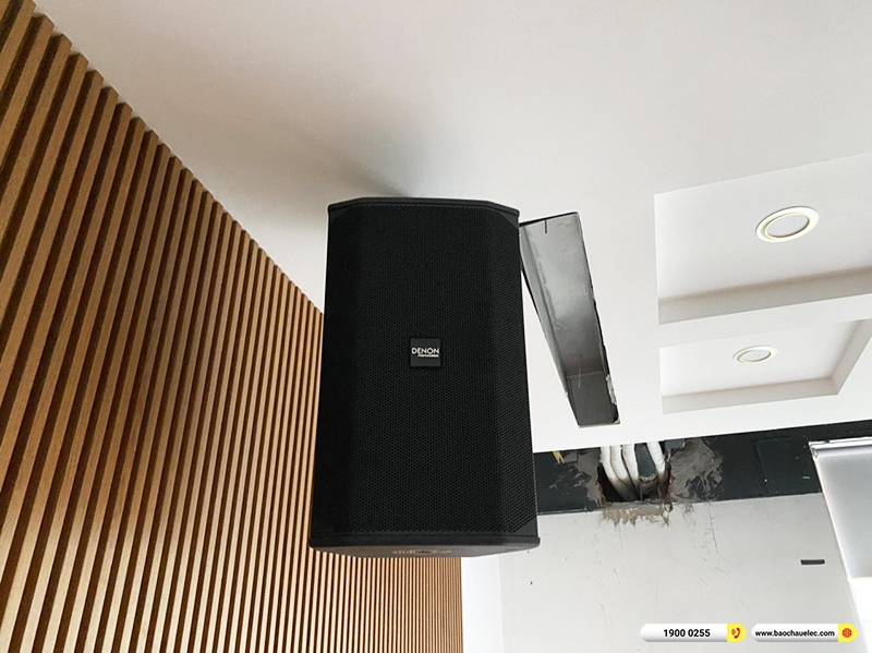 Lắp đặt dàn âm thanh văn phòng cho khách hàng tại Hà Nội (Denon DN712, Denon DA2600, X5 Plus, Live1202, VIP6000,…) 