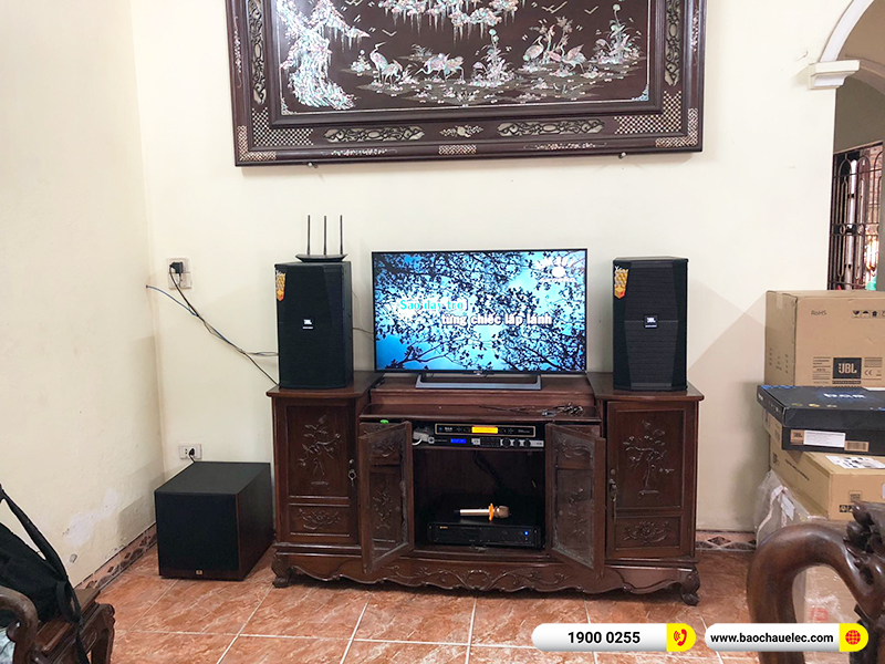 Lắp đặt dàn karaoke trị giá hơn 50 triệu cho anh Khoa tại Hà Nội (JBL XS10, VM620A, KX180A, JBL A120P, UGX12 Gold)