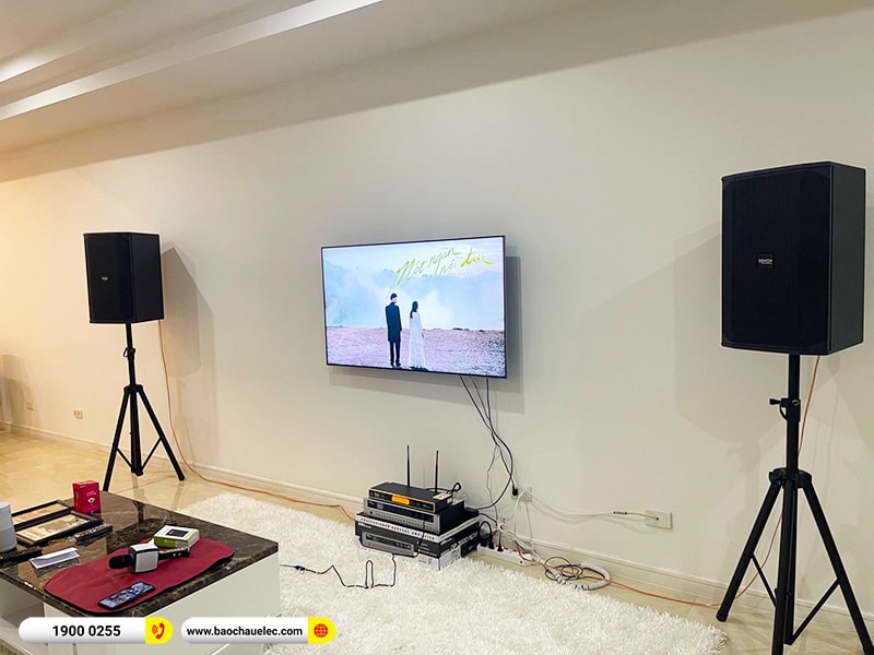Lắp đặt dàn karaoke Denon hơn 34tr cho anh Quang Anh tại Hà Nội (Denon DN512, BKSound DP3600 New, UGX12 Gold)