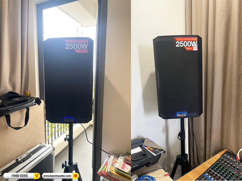 Lắp đặt d&agrave;n &acirc;m thanh trị gi&aacute; hơn 40 triệu cho kh&aacute;ch h&agrave;ng tại H&agrave; Nội (Alto TS412, Alto TS310, Yamaha MG12XU)