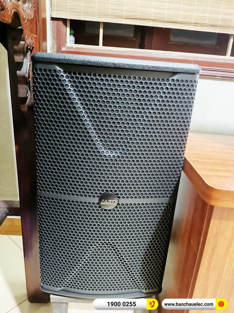 Lắp đặt dàn âm thanh trị giá hơn 20 triệu cho chú Chỉnh tại Hà Nội (Alto AT1000II, BKSound DKA 6500, BJ-W25AV)