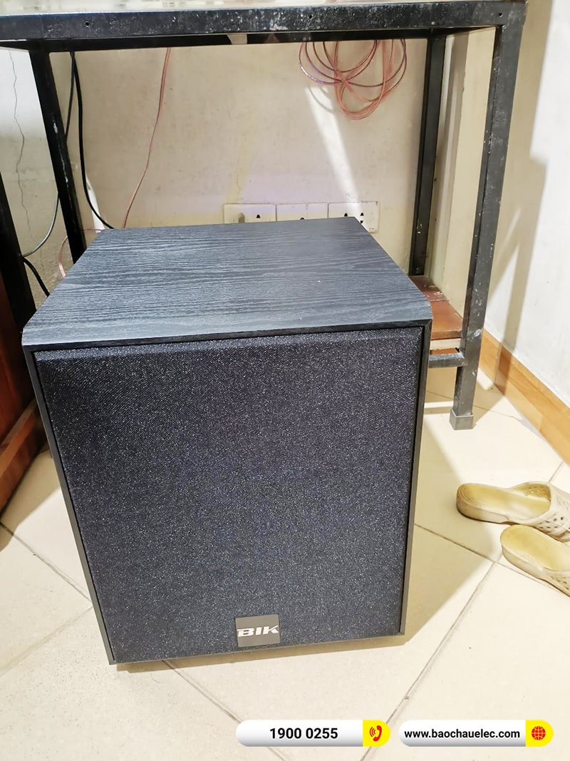Lắp đặt dàn âm thanh trị giá hơn 20 triệu cho chú Chỉnh tại Hà Nội (Alto AT1000II, BKSound DKA 6500, BJ-W25AV)