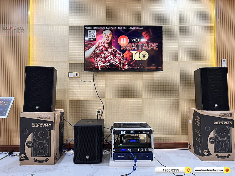 Lắp đặt d&agrave;n karaoke anh Cường tại H&agrave; Nội