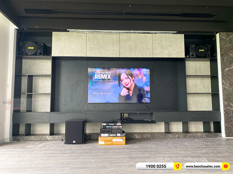 Lắp đặt dàn karaoke trị giá gần 50 triệu cho anh Hải tại Hà Nội