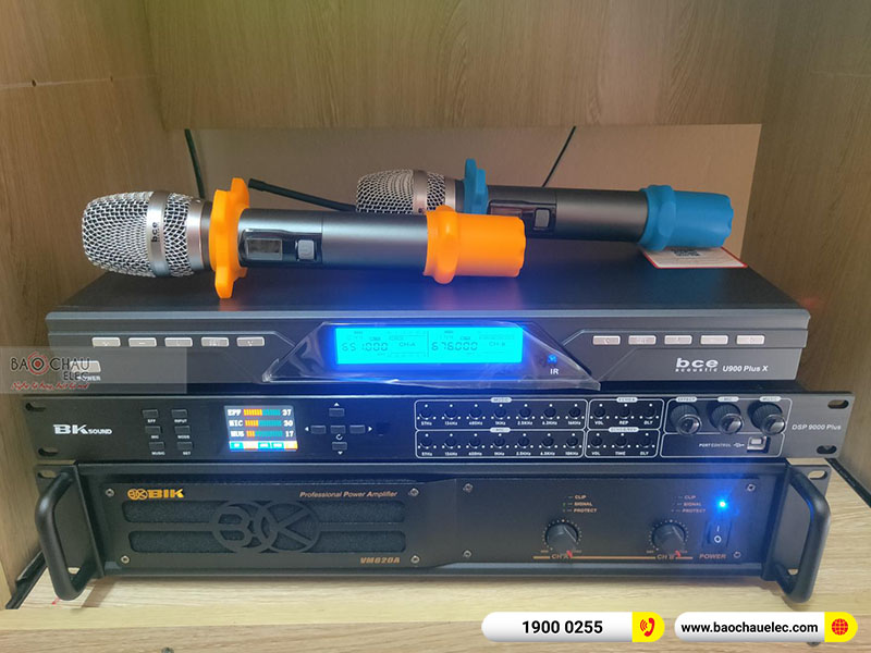 Lắp đăt dàn karaoke anh Hưởng tại Hà Nội