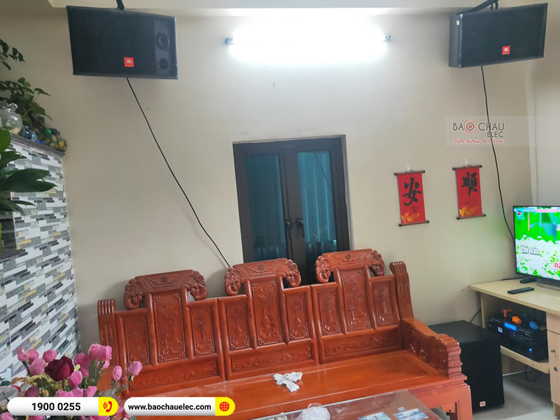 Lắp đăt dàn karaoke anh Hưởng tại Hà Nội