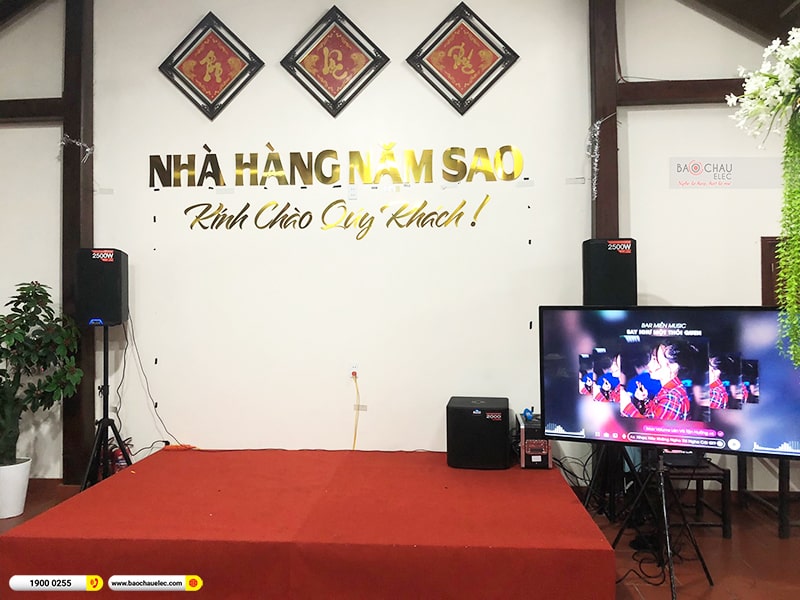 c&ocirc;ng tr&igrave;nh lắp đặt loa alto ts412